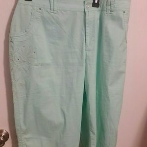 Ladies plus size capris